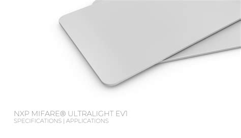 ev1 rfid tags|Comprehensive Introduction to MIFARE Ultralight® EV1 .